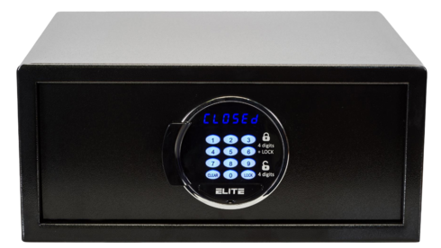 Das Bild zeigt das Produkt Laptop von Elite+, einem Tresor.