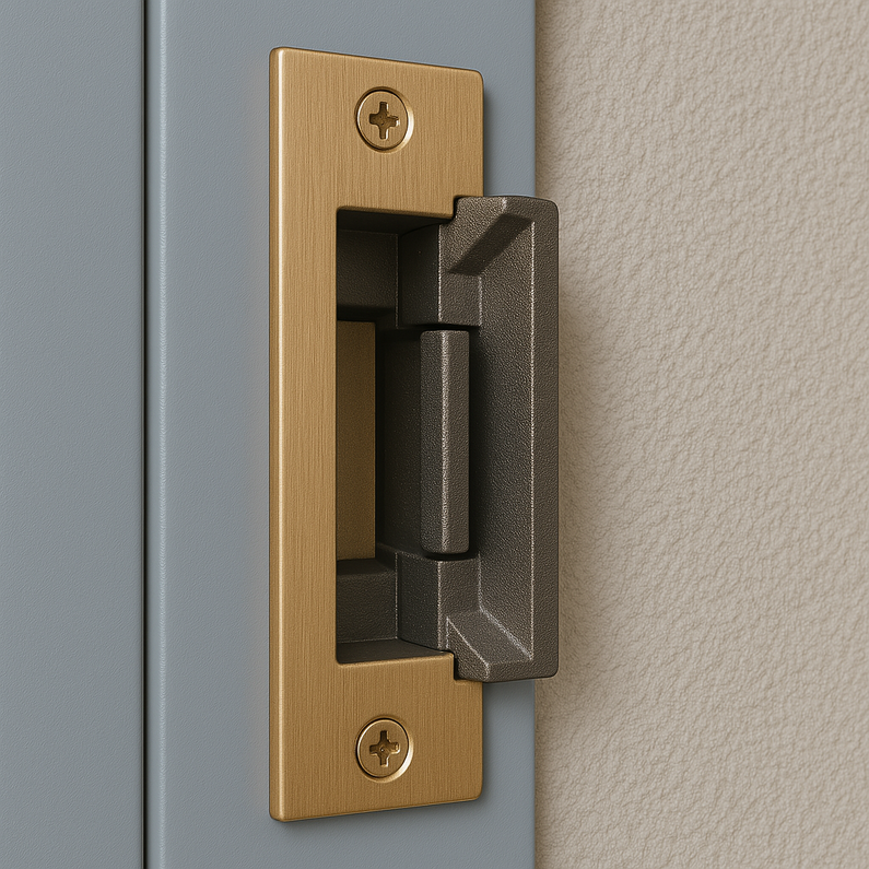 Ein Bild, dass einen Türöffner in Gold darstellt