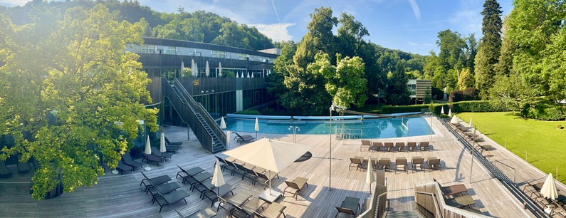 Das Bild zeigt die Therme Bad Gleichenberg.