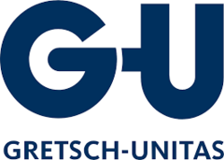 Das Logo der Firma Gretsch Unitas.