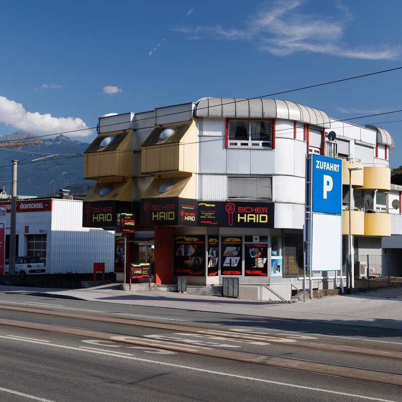 Ein Bild des Haupt-Firmengebäudes von Sicherhaid.