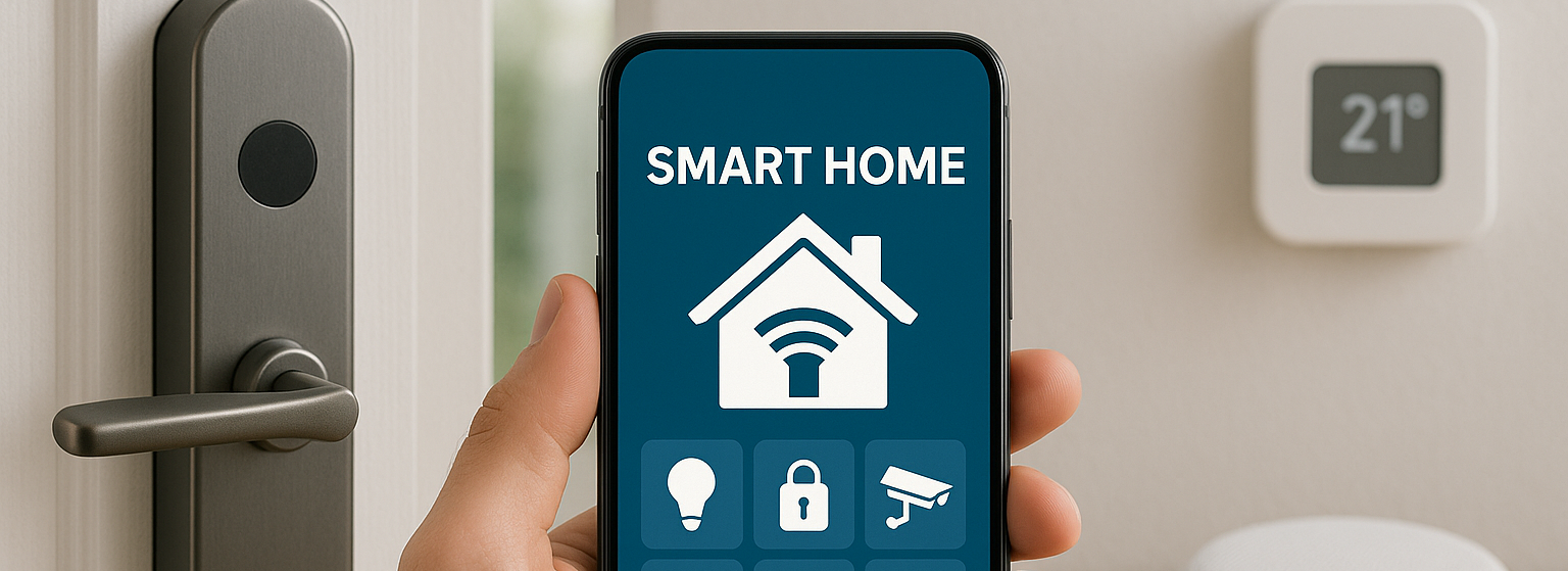 Ein Schaubild eines Smart-Home-Systems