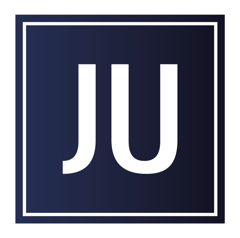 JU Das Bild zeigt das Logo der Firma JU.