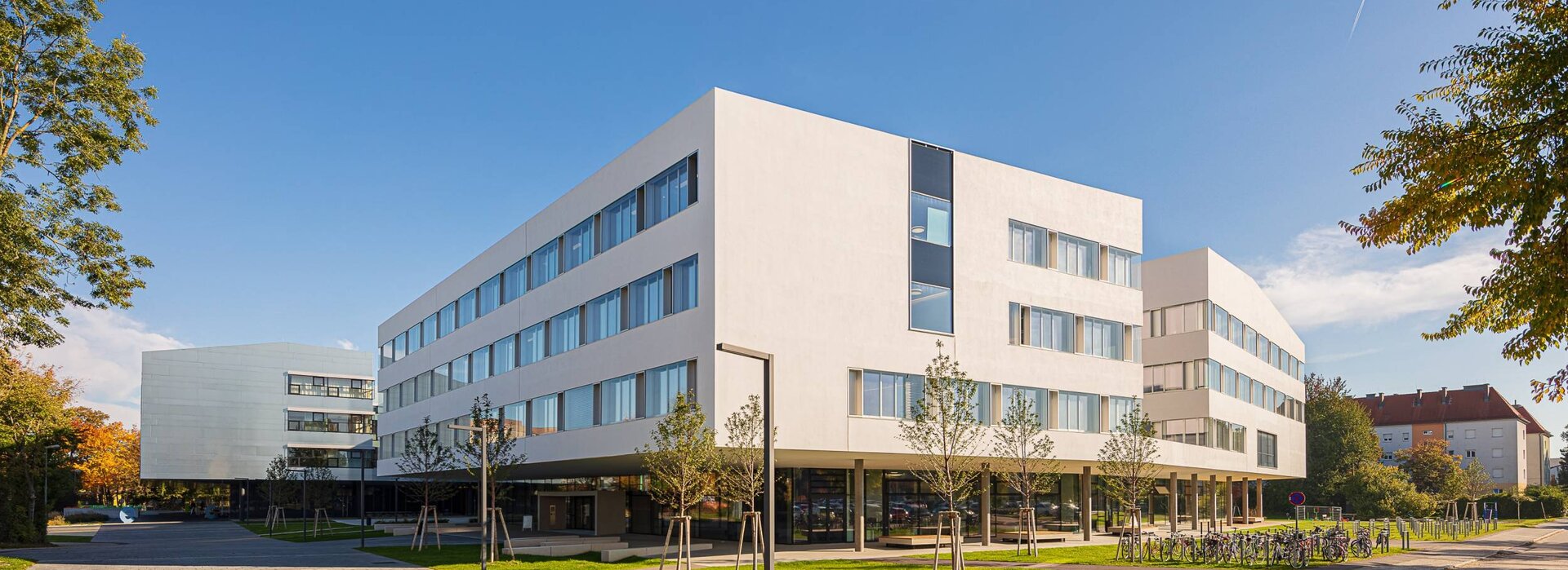 Das Bild zeigt die Fachhochschule St. Pölten.