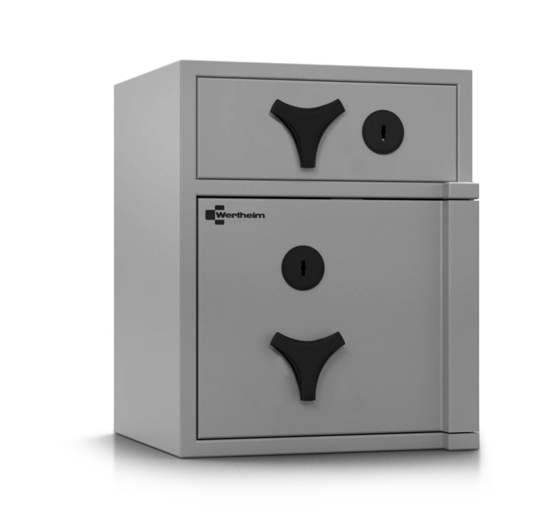 Das Bild zeigt einen Deposittresor names AGDF15 von Wertheim.