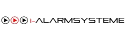 Das Logo der Firma i-Alarmsysteme.